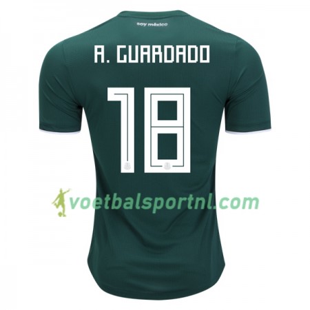 Mexico A.Guardado 18 Thuis Shirt WK voetbal 2018